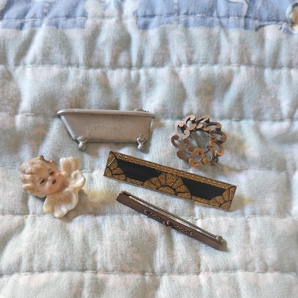 Vintage Brooch and Pin Collection
